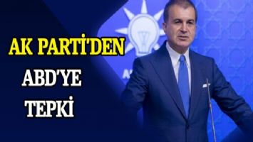 AK Parti&#039;den ABD&#039;ye tepki