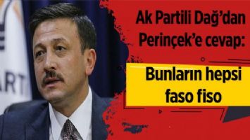 AK Partili Dağ&#039;dan Perinçek&#039;e cevap : Bunların hepsi fasa fiso