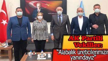 AK Partili Vekiller: &#039;Alabalık üreticilerimizin yanındayız&#039;