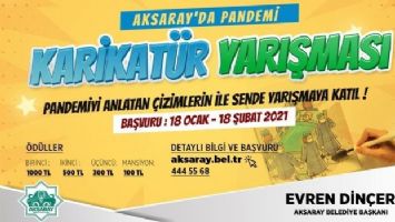 Aksaray Belediyesi&#039;nden karikartür yarışması