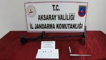 Aksaray&#039;da define avcılarına operasyon