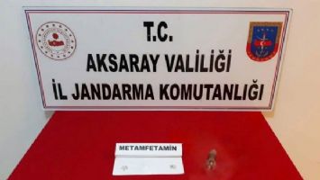 Aksaray&#039;da Jandarma&#039;dan uyuşturucu operasyonu