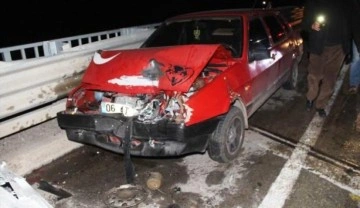 Amasya'da zincirleme trafik kazasında 3 kişi yaralandı