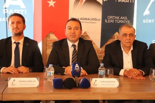 Anahtar Parti Teşkilat Başkanı Keskinkılı&ccedil;, Siirt&rsquo;te Gazetecilerle Bir Araya Geldi