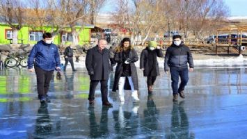 Ardahan Valisi&#039;nden Çıldır incelemesi