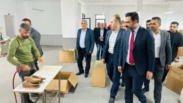 Siirt'te Ayakkabı ve Terlik fabrikasının Açılışı Yapıldı
