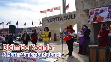 Aydın Didim&#039;de kadınlardan farklı etkinlik