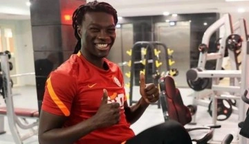 Bafetimbi Gomis ilk antrenmanına çıktı