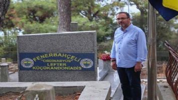 Bakan Kasapoğlu, Lefter Küçükandonyadis&#039;i andı