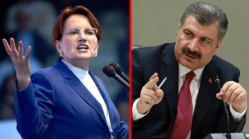 Bakan Koca'dan Meral Akşener'in "Şimdi de siz mi çıktınız?" sözlerine tepki