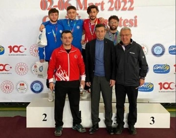 Bartın Üniversitesi sporcuları Türkiye Şampiyonası'nda 7 madalya aldı