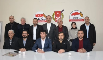 Başkan Adayı Erin, Gazetecileri Ziyaret etti