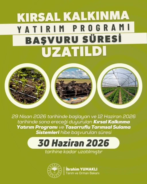 Başvuru Süresi Uzatıldı