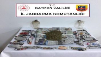 Batman Jandarması&#039;ndan uyuşturucu tacirlerine baskın!