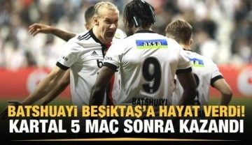 Batshuayi, Beşiktaş'a hayat verdi!