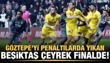 Beşiktaş kupada çeyrek finale yükseldi!
