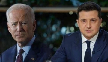 Biden ile Zelenskiy telefonda Ukrayna'daki son durumu görüştü