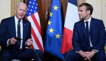 Biden ve Macron, Ukrayna-Rusya krizini görüştü