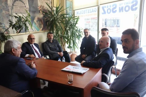 BİK B&ouml;lge M&uuml;d&uuml;r&uuml; Y&uuml;rekli&rsquo;den Siirt Basınına Ziyaret