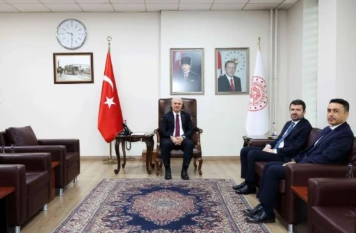 BİK Genel M&uuml;d&uuml;r&uuml;&rsquo;nden Konya Valisi&rsquo;ne Ziyaret