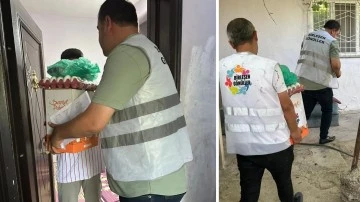 Birleşen Gönüller Derneği'nden Siirt'te ihtiyaç sahiplerine bayram yardımı