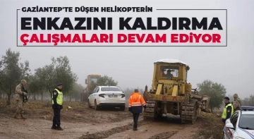 Bölgeye yeni yol açılırken, kaza kırım ekibi çalışmasını sürdürüyor