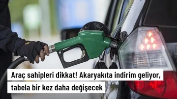 Bu gece benzine 48 kuruş indirim geliyor