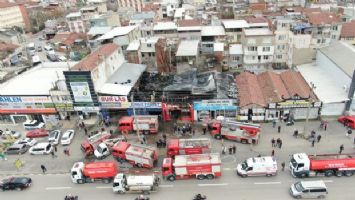 Bursa&#039;da korkutan yangın