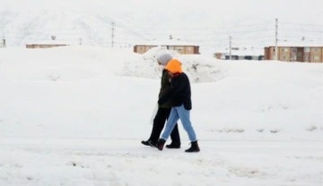 Çankırı'da okullara kar tatili