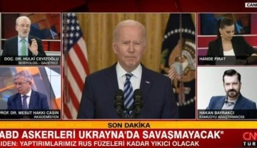 Cevizoğlu'ndan Biden'ın sözlerine sert tepki: Putin'le ortak mısın