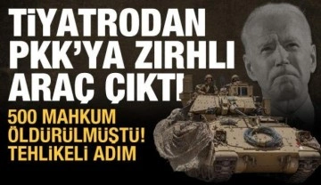 Cezaevi tiyatrosundan sonra ABD, PKK'ya yeni zırhlı araçlar gönderdi