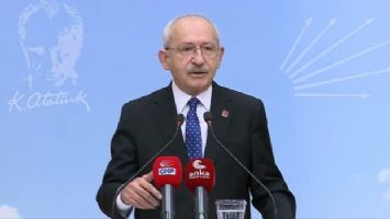 CHP Genel Başkanı Kılıçdaroğlu gazetecilere seslendi