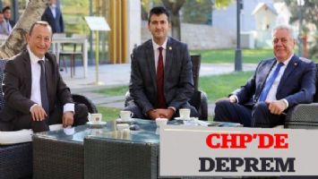 CHP&#039;de deprem!