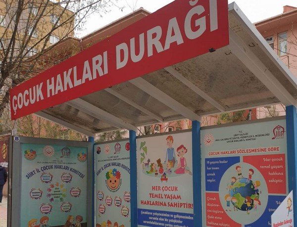 ÇOCUK HAKLARI DURAĞI AÇILDI