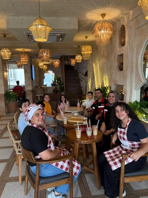 Çocuklar kahve atölyesinde buluştu