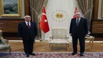 Cumhurbaşkanı Erdoğan, Azerbaycan Başbakanı&#039;nı kabul etti