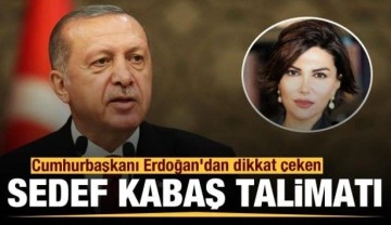 Cumhurbaşkanı Erdoğan'dan dikkat çeken Sedef Kabaş ve Metaverse talimatı