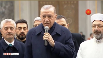 Cumhurbaşkanımız Erdoğan, Gaziantep’te Akkent Camisini açtı..