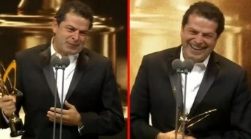 Cüneyt Özdemir Altın Kelebek'te son zamanların en popüler esprisini yaptı!