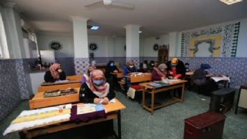 Denizli Pamukkale&#039;de kursiyerler kurslara kavuştu