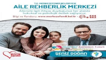 Denizli&#039;de Aile Rehberlik Merkezi desteği