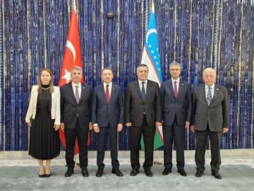 Derya Bakbak Gaziantep Milletvekili, dışişleri komisyonu ile özbekistan’da temaslarda bulundu