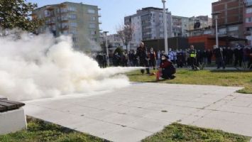 DESKİ&#039;den gerçeği aratmayan tatbikat