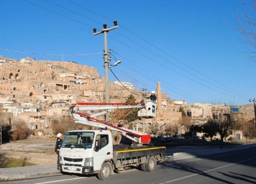 Dicle Elektrik Mardin&rsquo;de Aydınlatma Altyapısını G&uuml;&ccedil;lendirdi