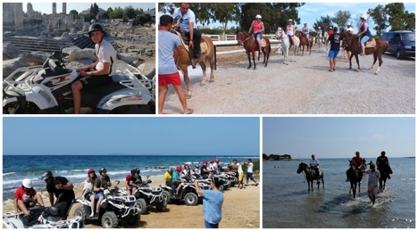 Didim'de QUAT Safari ve At Safari turları başladı