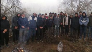 Edirne Meriç hududunda 26 düzensiz göçmen yakalandı