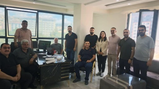 Emekliler Derneği Siirt Şubesi, gazetecilerle bir araya geldi