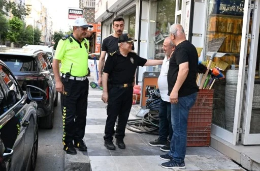 Siirt İl Emniyet M&uuml;d&uuml;r&uuml; &Ouml;zdemir'den Esnaf Ziyareti