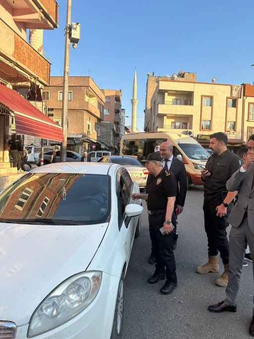 Emniyet M&uuml;d&uuml;r&uuml; &Ouml;zdemir trafik denetimi yaptı