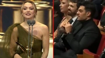 En İyi Kadın Şarkıcı seçilen Hadise, ilk teşekkürü sevgilisi Mehmet Dinçerler'e teşekkür etti